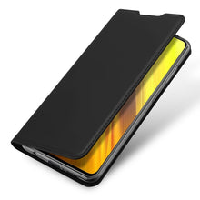 Заредете изображение във визуализатора на галерията – DUX DUCIS Skin Pro Bookcase type case for Xiaomi Poco X3 NFC / Poco X3 Pro black - TopMag
