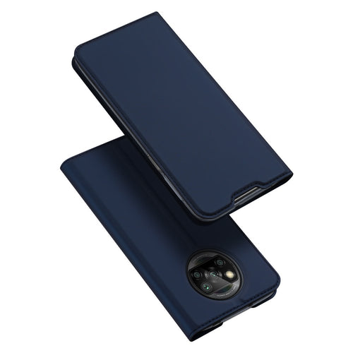 DUX DUCIS Skin Pro Bookcase type case for Xiaomi Poco X3 NFC / Poco X3 Pro blue - TopMag