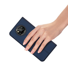 Заредете изображение във визуализатора на галерията – DUX DUCIS Skin Pro Bookcase type case for Xiaomi Poco X3 NFC / Poco X3 Pro blue - TopMag
