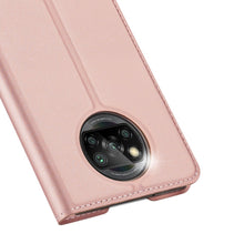 Заредете изображение във визуализатора на галерията – DUX DUCIS Skin Pro Bookcase type case for Xiaomi Poco X3 NFC / Poco X3 Pro pink - TopMag
