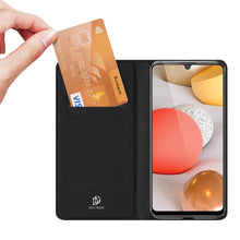 Заредете изображение във визуализатора на галерията – DUX DUCIS Skin Pro Bookcase type case for Samsung Galaxy A42 5G black - TopMag

