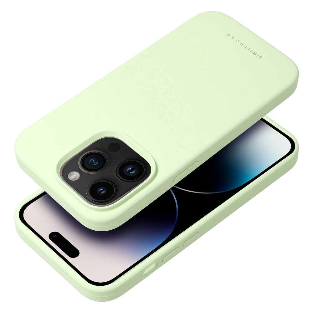 Roar Cloud-Skin Case - for iPhone 15 Pro Light green