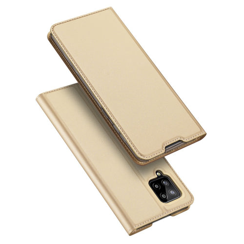 DUX DUCIS Skin Pro Bookcase type case for Samsung Galaxy A42 5G golden - TopMag
