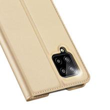 Заредете изображение във визуализатора на галерията – DUX DUCIS Skin Pro Bookcase type case for Samsung Galaxy A42 5G golden - TopMag

