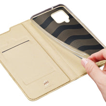 Заредете изображение във визуализатора на галерията – DUX DUCIS Skin Pro Bookcase type case for Samsung Galaxy A42 5G golden - TopMag

