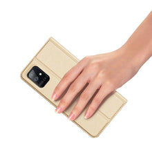 Заредете изображение във визуализатора на галерията – DUX DUCIS Skin Pro Bookcase type case for Samsung Galaxy S20 FE 5G golden - TopMag
