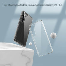 Заредете изображение във визуализатора на галерията – Nillkin Nature Pro TPU Case for Samsung Galaxy S23 Plus transparent
