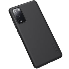 Заредете изображение във визуализатора на галерията – Nillkin Super Frosted Shield Strengthened Case Cover + Stand for Samsung Galaxy S20 FE 5G black - TopMag
