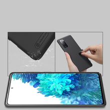 Заредете изображение във визуализатора на галерията – Nillkin Super Frosted Shield Strengthened Case Cover + Stand for Samsung Galaxy S20 FE 5G black - TopMag
