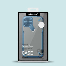 Заредете изображение във визуализатора на галерията – Nillkin Cyclops Case durable phone case with a camera cover and foldable kickstand iPhone 12 Pro / iPhone 12 red - TopMag
