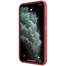 Заредете изображение във визуализатора на галерията – Nillkin Cyclops Case durable phone case with a camera cover and foldable kickstand iPhone 12 Pro / iPhone 12 red - TopMag
