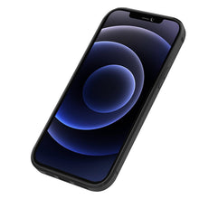 Заредете изображение във визуализатора на галерията – Nillkin Aoge Leather Case genuine leather protective wallet cover iPhone 12 Pro Max black - TopMag
