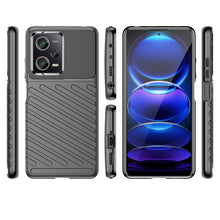 Заредете изображение във визуализатора на галерията – Thunder Case for Xiaomi Poco X5 Pro 5G / Redmi Note 12 Pro silicone armor case black
