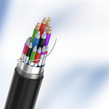 Заредете изображение във визуализатора на галерията – Choetech XHH-TP20 HDMI 2.1 cable (8K 60Hz 48Gbps / 4K 144Hz / 2K 165Hz) 3D Dynamic HDR 2m black
