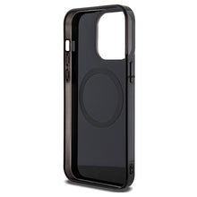 Заредете изображение във визуализатора на галерията – Original Case MERCEDES hardcase Double Layer Crossed Lines MagSafe MEHMP15X23HRSK for Iphone 15 Pro Max Black
