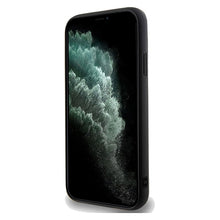 Заредете изображение във визуализатора на галерията – Original Case GUESS Disco Metal Script hardcase GUHCN61PMSDGSK for Iphone 11/ Xr black
