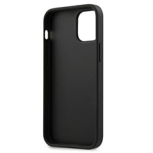 Заредете изображение във визуализатора на галерията – Guess GUHCP12SPUVQTMLBK iPhone 12 mini 5,4" czarny/black hardcase V-Quilted Collection - TopMag
