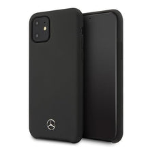 Заредете изображение във визуализатора на галерията – Mercedes MEHCP12SSILBK iPhone 12 mini 5,4" czarny/black hardcase Silicone Line - TopMag
