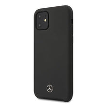 Заредете изображение във визуализатора на галерията – Mercedes MEHCP12SSILBK iPhone 12 mini 5,4" czarny/black hardcase Silicone Line - TopMag

