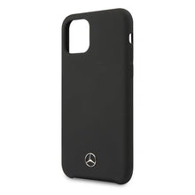 Заредете изображение във визуализатора на галерията – Mercedes MEHCP12SSILBK iPhone 12 mini 5,4" czarny/black hardcase Silicone Line - TopMag
