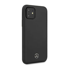 Заредете изображение във визуализатора на галерията – Mercedes MEHCP12SSILBK iPhone 12 mini 5,4" czarny/black hardcase Silicone Line - TopMag
