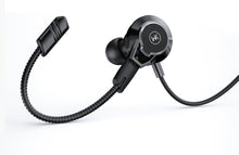 Заредете изображение във визуализатора на галерията – WK Design In-Ear Gaming USB Type C Headphones Headset microphone remote black (Y28 black) - TopMag
