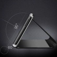 Заредете изображение във визуализатора на галерията – Clear View Case cover for Motorola Moto G9 Plus black - TopMag
