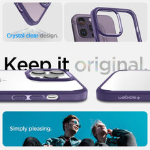 Заредете изображение във визуализатора на галерията – Spigen ULTRA HYBRID IPHONE 14 PRO DEEP PURPLE

