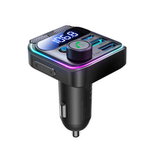 Заредете изображение във визуализатора на галерията – Joyroom JR-CCB01 48W FM transmitter 2x USB-A USB-C with dual microphone - black
