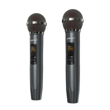 Заредете изображение във визуализатора на галерията – Acefast K1 wireless karaoke speaker with 2 microphones - black
