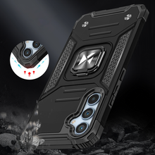 Заредете изображение във визуализатора на галерията – Wozinsky Ring Armor case for Samsung Galaxy A54 5G armored cover magnetic holder ring black
