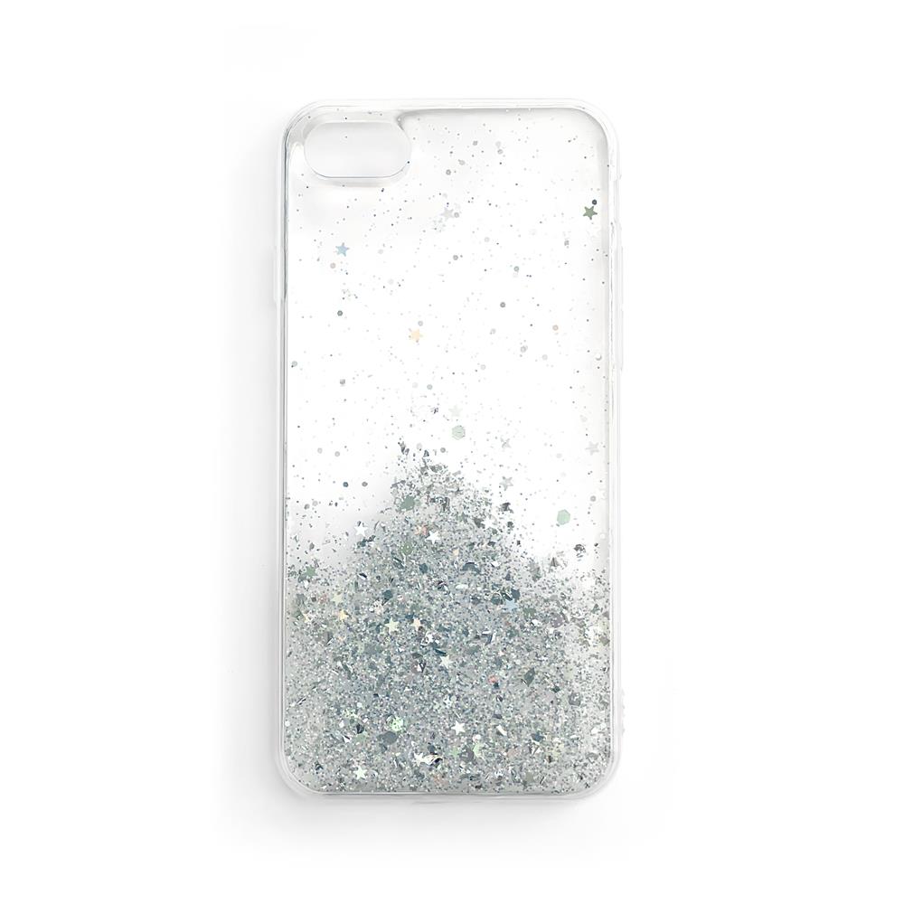 Wozinsky Star Glitter Shining Cover for Samsung Galaxy M31s transparent - TopMag