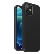 Заредете изображение във визуализатора на галерията – Ugreen Protective Silicone Case rubber flexible silicone case cover for iPhone 12 mini black - TopMag

