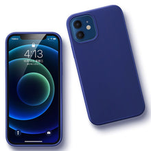 Заредете изображение във визуализатора на галерията – Ugreen Protective Silicone Case rubber flexible silicone case cover for iPhone 12 mini navy blue - TopMag
