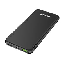Заредете изображение във визуализатора на галерията – Tronsmart powerbank 10000 mAh 18 W 3 A USB / USB Type C Power Delivery Quick Charge FCP AFC black (363477) - TopMag
