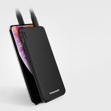 Заредете изображение във визуализатора на галерията – Tronsmart powerbank 10000 mAh 18 W 3 A USB / USB Type C Power Delivery Quick Charge FCP AFC black (363477) - TopMag
