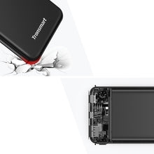 Заредете изображение във визуализатора на галерията – Tronsmart powerbank 10000 mAh 18 W 3 A USB / USB Type C Power Delivery Quick Charge FCP AFC black (363477) - TopMag

