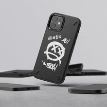 Заредете изображение във визуализатора на галерията – Ringke Onyx Design Durable TPU Case Cover for iPhone 12 mini black (Paint) (OXAP0028) - TopMag
