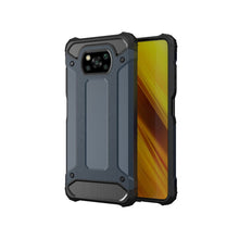 Заредете изображение във визуализатора на галерията – Hybrid Armor Case Tough Rugged Cover for Xiaomi Poco X3 NFC / Poco X3 Pro blue - TopMag
