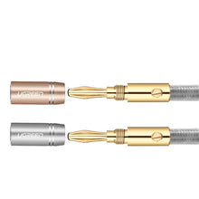 Заредете изображение във визуализатора на галерията – Ugreen two-channel speaker cable with banana plug (AV152 50536) - TopMag
