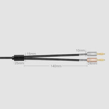 Заредете изображение във визуализатора на галерията – Ugreen two-channel speaker cable with banana plug (AV152 50536) - TopMag
