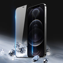 Заредете изображение във визуализатора на галерията – Dux Ducis 10D Tempered Glass Tough Screen Protector Full Coveraged with Frame for iPhone 12 Pro / iPhone 12 black (case friendly) - TopMag
