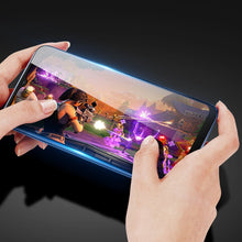 Заредете изображение във визуализатора на галерията – Dux Ducis 9D Tempered Glass Tough Screen Protector Full Coveraged with Frame for Motorola Moto G9 Play / Moto E7 Plus black (case friendly) - TopMag
