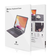 Заредете изображение във визуализатора на галерията – Dux Ducis Touchpad Keyboard Case Tablet Case Wireless Bluetooth Keyboard iPad Air 2020/2022 (iPad Air 4/5) / iPad Pro 11 '' 2021, 2020 / iPad Pro 11 '' (2018) Black - TopMag
