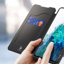 Заредете изображение във визуализатора на галерията – DUX DUCIS Skin X Bookcase type case for Samsung Galaxy S20 FE 5G black - TopMag
