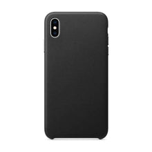 Заредете изображение във визуализатора на галерията – ECO Leather case cover for iPhone 12 Pro Max black - TopMag
