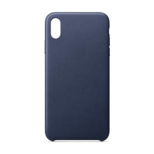 Заредете изображение във визуализатора на галерията – ECO Leather case cover for iPhone 12 Pro Max navy blue - TopMag
