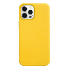 Заредете изображение във визуализатора на галерията – ECO Leather case cover for iPhone 12 Pro Max golden - TopMag
