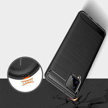 Заредете изображение във визуализатора на галерията – Carbon Case Flexible Cover TPU Case for Samsung Galaxy A42 5G black - TopMag
