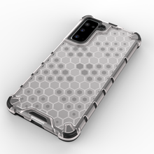Заредете изображение във визуализатора на галерията – Honeycomb Case armor cover with TPU Bumper for Samsung Galaxy S21 5G black - TopMag
